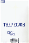 Civil War: The Return (One Shot - 1st story)