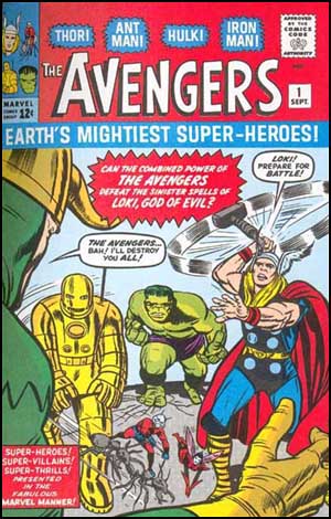 [Original Cover] The Avengers #1 (J.Kirby/D.Ayers)