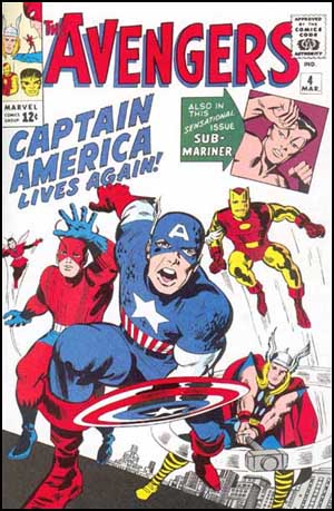 [Original Cover] The Avengers #4 (J.Kirby/G.Roussous)