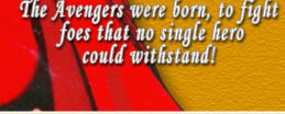 Heart's Migtiest Heroes origins, Captain America, Iron Man, Thor, Ant-Man, Giant-Man, Wasp, Hawkeye, Scarlet Witch, Vision
