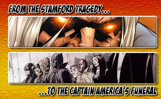 From Stamford tragedy to the Civil War epilogue and Captain America's assassination