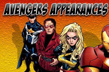 Avengers Appearances Year-by-Year